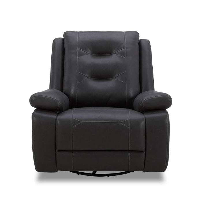 Modern Living - Caldwell Power Swivel Glider Recliner in Tahoe Charcoal (Set of 2) - MCAL#812GSPH-TACH