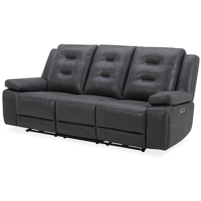 Modern Living - Caldwell Power Reclining Sofa in Tahoe Charcoal - MCAL#832PH-TACH