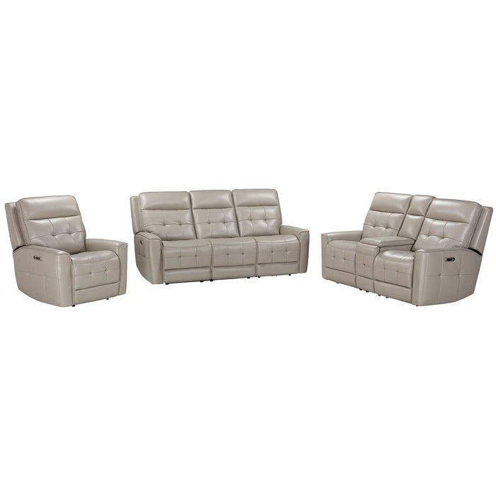 Modern Living - Canterbury Power Zero Gravity Recliner in Pewter (Set of 2) - MCAN#812PHZ-PEW