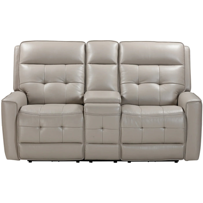 Modern Living - Canterbury Power Zero Gravity Console Loveseat in Pewter - MCAN#822CPHZ-PEW