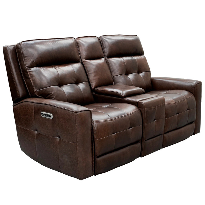 Modern Living - Canterbury 3 Piece Power Reclining Living Room Set in Acorn - MCAN#832PHZ-ACO-3SET