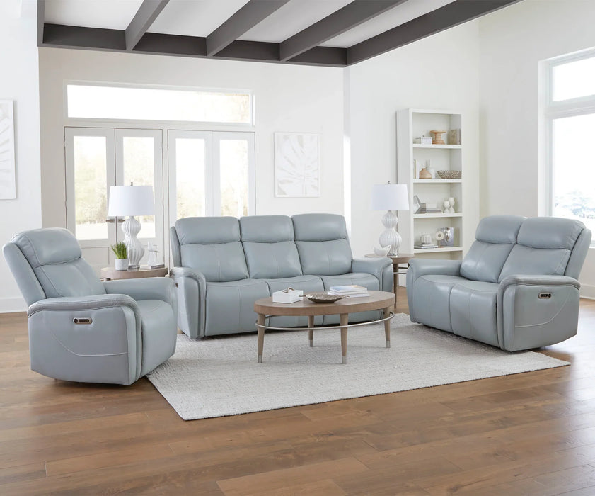 Modern Living - Cascade Power Reclining Loveseat in Seamist Grey - MCAS#822PH-SMGR