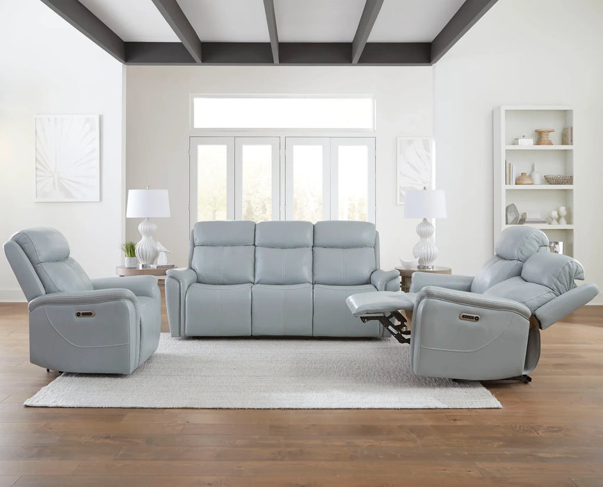 Modern Living - Cascade Power Reclining Loveseat in Seamist Grey - MCAS#822PH-SMGR