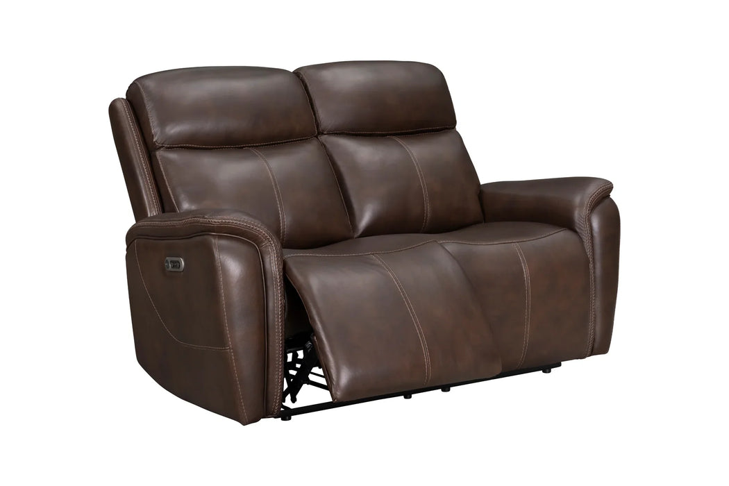 Modern Living - Cascade 2 Piece Power Reclining Living Room Set in Auburn - MCAS#832PH-AUBN-2SET