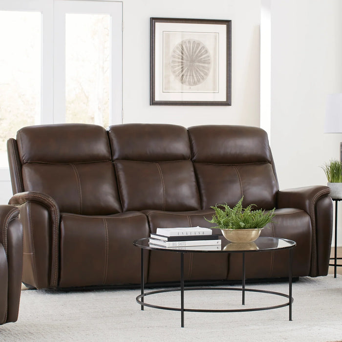 Modern Living - Cascade Power Reclining Sofa in Auburn - MCAS#832PH-AUBN