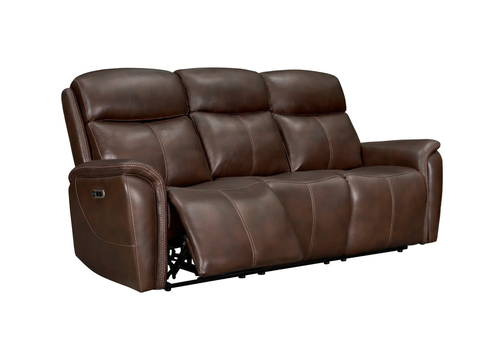 Modern Living - Cascade 3 Piece Power Reclining Living Room Set in Auburn - MCAS#832PH-AUBN-3SET