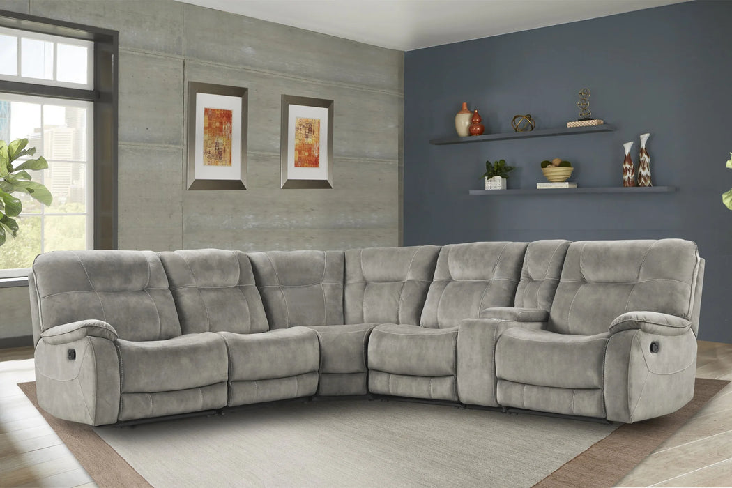 Modern Living - Cooper 6-Piece Sectional in Shadow Natural - MCOO-PACKA-SNA