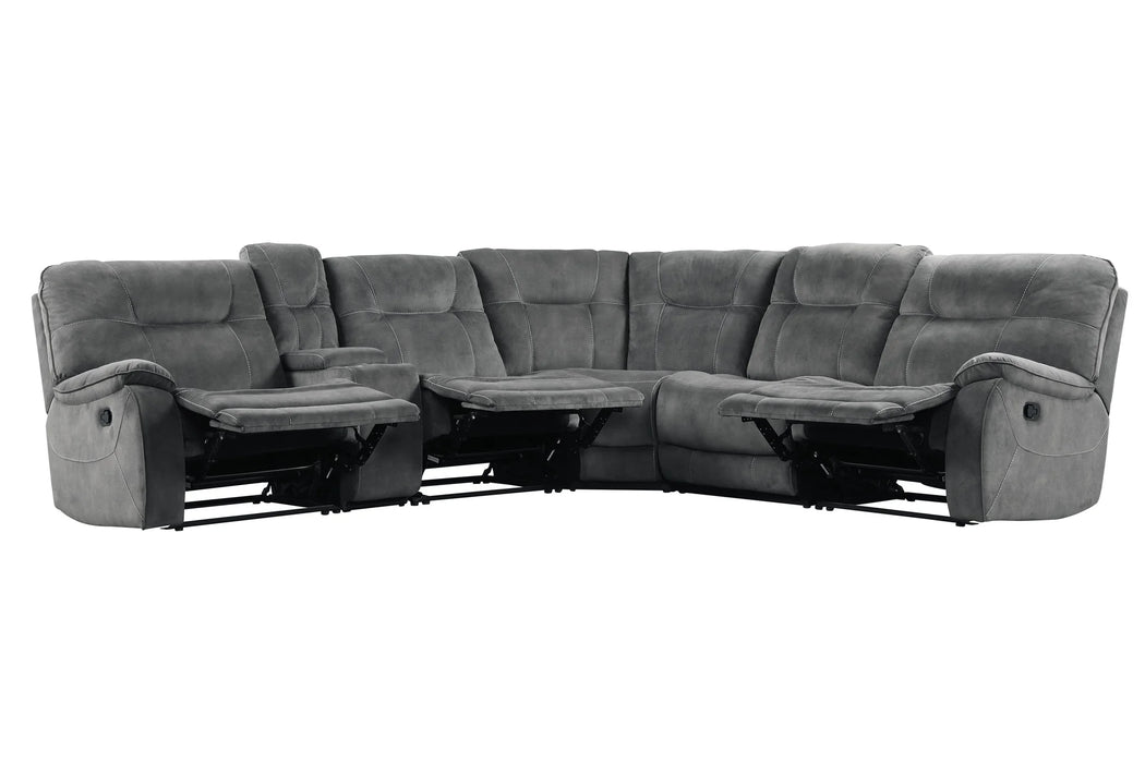 Modern Living - Cooper 6-Piece Sectional in Shadow Grey - MCOO-PACKA-SGR