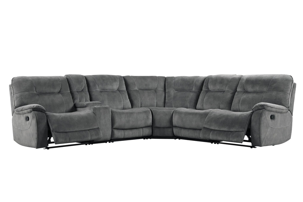 Modern Living - Cooper 6-Piece Sectional in Shadow Grey - MCOO-PACKA-SGR