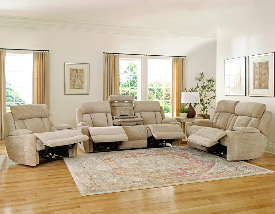 Modern Living - Dalton Power Recliner in Lucky Fawn -Set of 2- MDAL#812PH-LFA