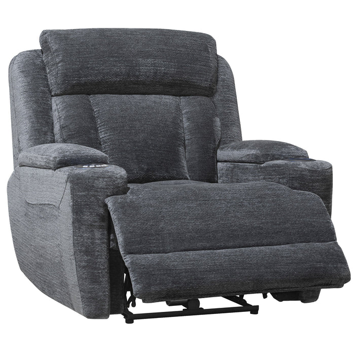 Modern Living - Dalton Power Recliner in Lucky Charcoal -Set of 2- MDAL#812PH-LCH