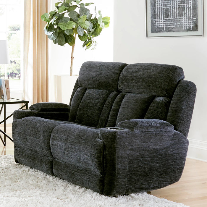 Modern Living - Dalton 3 Piece Power Living Room Set in Lucky Charcoal - MDAL#834PH-LCH-3SET