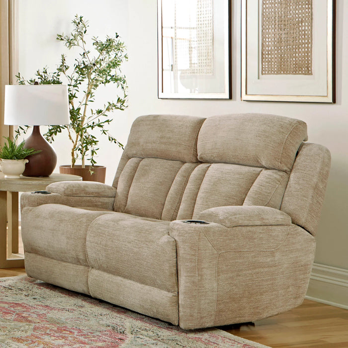 Modern Living - Dalton 2 Piece Power Sofa Set in Lucky Fawn - MDAL#834PH-LFA-2SET