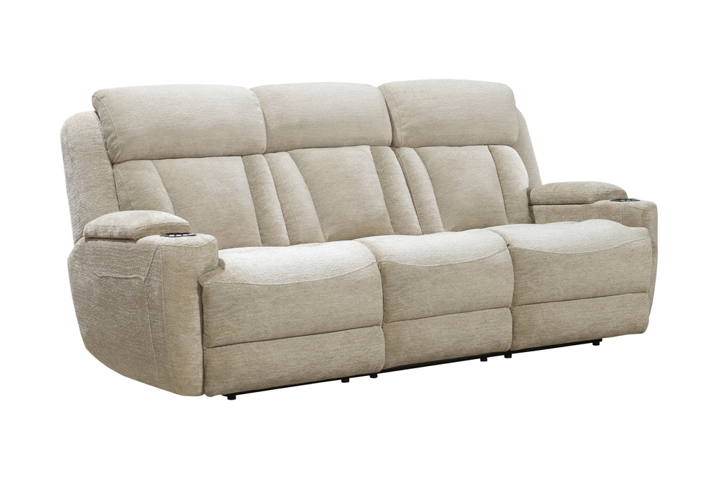 Modern Living - Dalton Power Drop Down Console Sofa in Lucky Fawn - MDAL#834PH-LFA