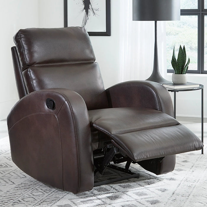 Modern Living - Devin Power Recliner in Pebble Brown (Set of 2) - MDEV#812-PPBR