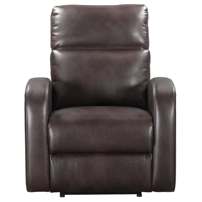 Modern Living - Devin Power Recliner in Pebble Brown (Set of 2) - MDEV#812-PPBR