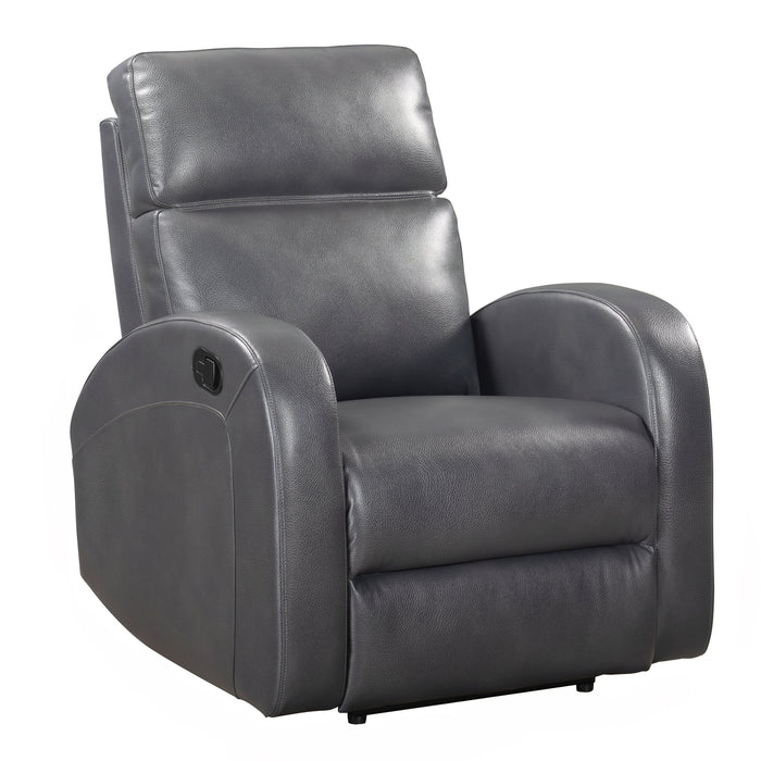 Modern Living - Devin Power Recliner in Pebble Grey (Set of 2) - MDEV#812-PPGR