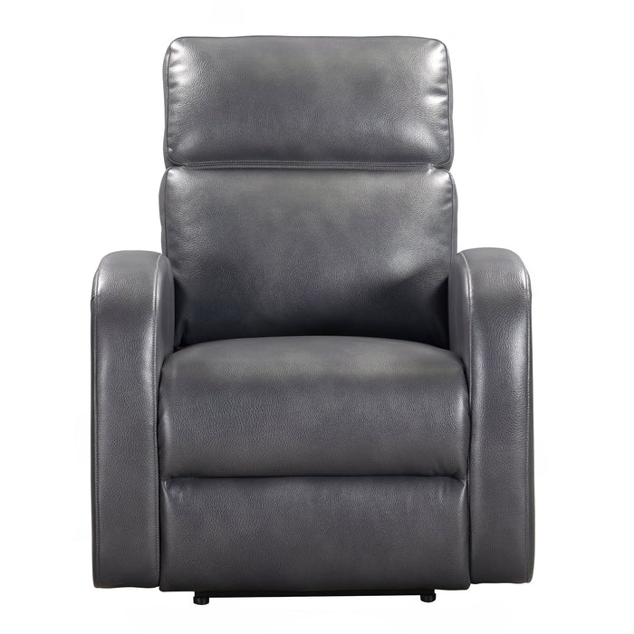 Modern Living - Devin Power Recliner in Pebble Grey (Set of 2) - MDEV#812-PPGR