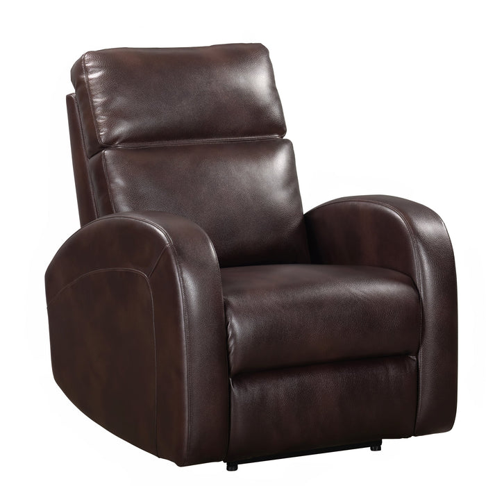 Modern Living - Devin Power Recliner in Pebble Brown (Set of 2) - MDEV#812P-PPBR