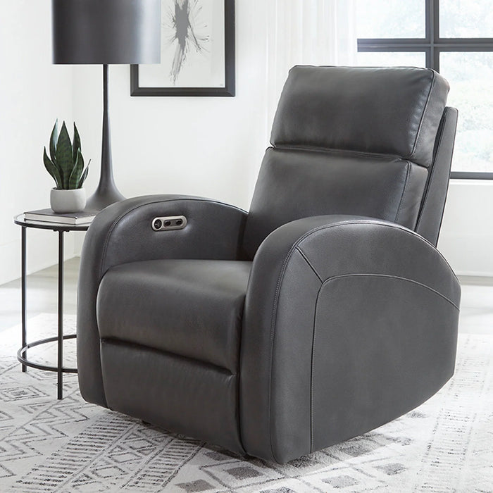 Modern Living - Devin Power Recliner in Pebble Grey (Set of 2) - MDEV#812P-PPGR