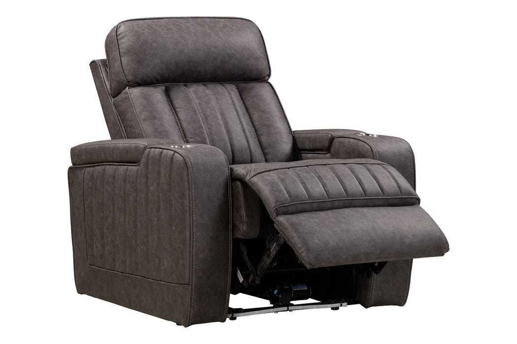 Modern Living - Equinox 3 Piece Power Reclining Living Room Set in Mercaury - MEQU-321PH-MERC