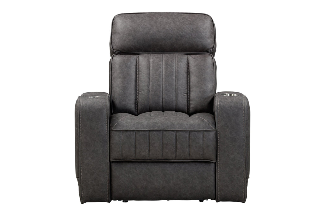 Modern Living - Equinox Power Recliner in Mercury (Set of 2) - MEQU#812PH-MERC