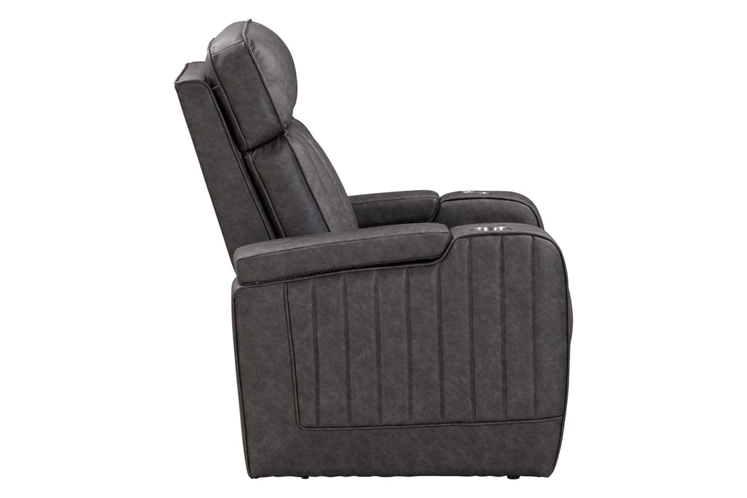 Modern Living - Equinox Power Recliner in Mercury (Set of 2) - MEQU#812PH-MERC