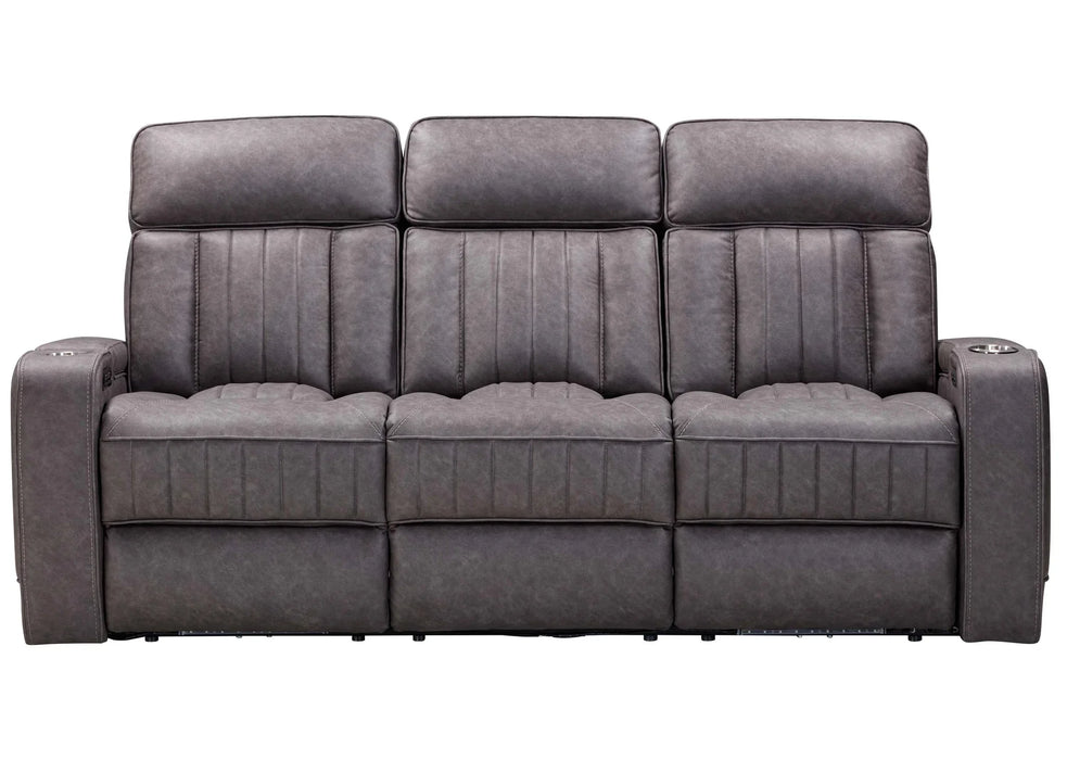 Modern Living - Equinox Power Reclining Sofa with Drop Down Table in Mercury - MEQU#834PH-MERC