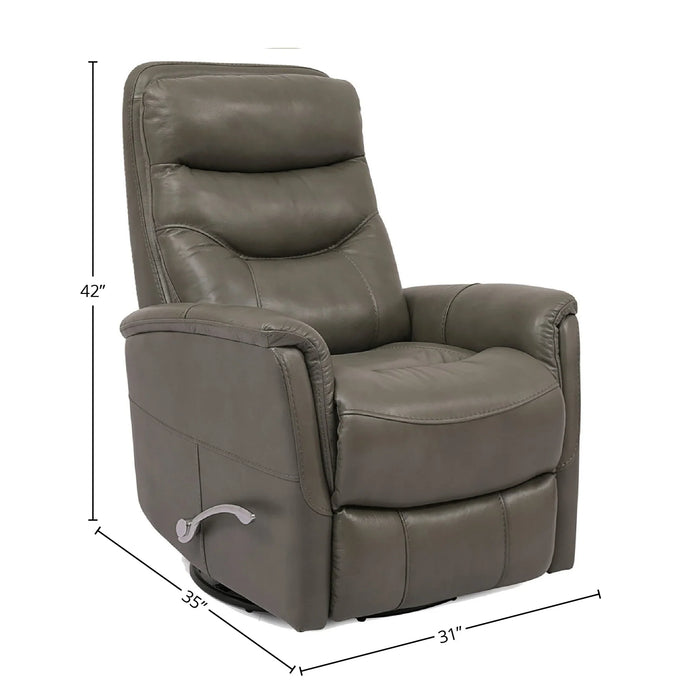 Modern Living - Gemini Swivel Glider Recliner in Ice (Set of 2) - MGEM#812GS-2-ICE