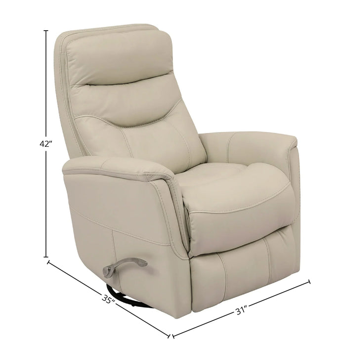 Modern Living - Gemini Swivel Glider Recliner in Ivory (Set of 2) - MGEM#812GS-2-IV