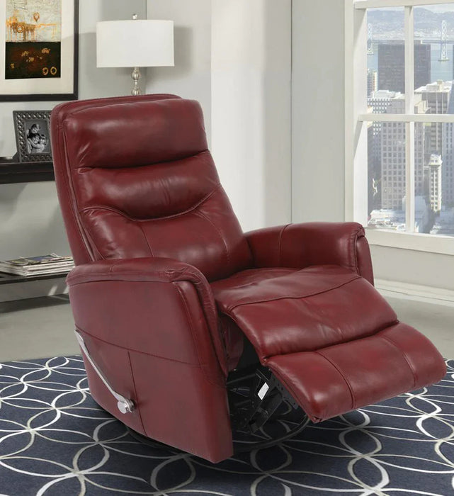 Modern Living - Gemini Swivel Glider Recliner in Rouge (Set of 2) - MGEM#812GS-2-ROU