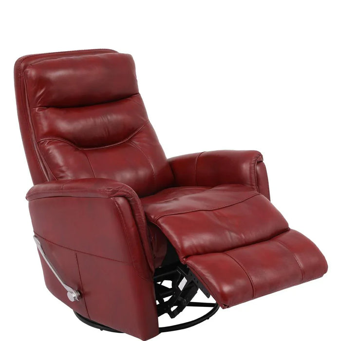 Modern Living - Gemini Swivel Glider Recliner in Rouge (Set of 2) - MGEM#812GS-2-ROU