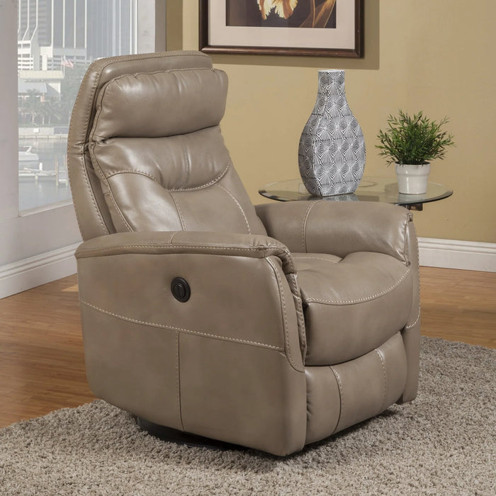 Modern Living - Gemini Power Swivel Glider Recliner in Linen (Set of 2) - MGEM#812GSPB-2-LIN