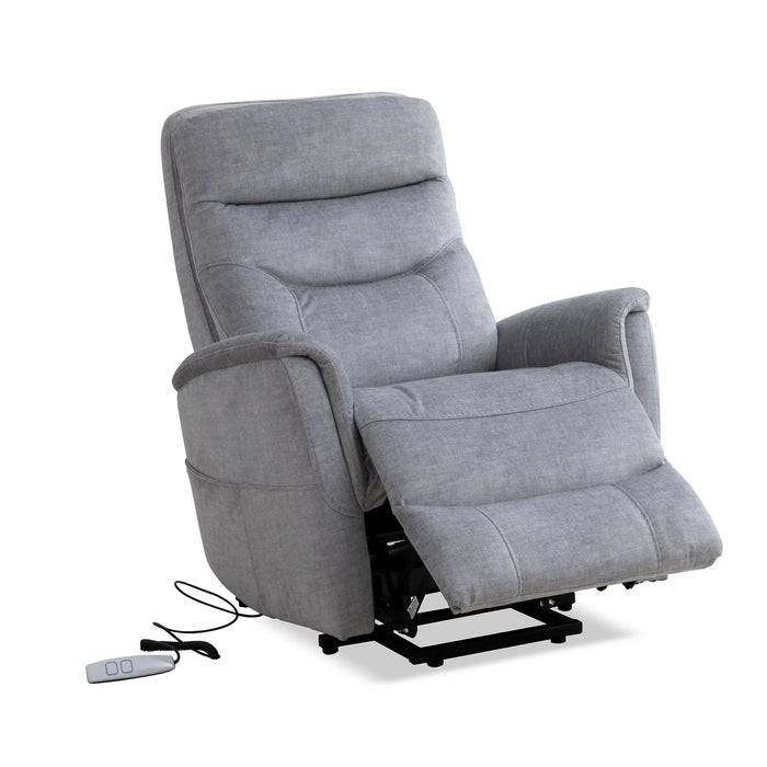 Modern Living - Gemini Power Lift Recliner with Articulating Headrest in Capri Silver (Set of 2) - MGEM#812LIFT-2-CSI