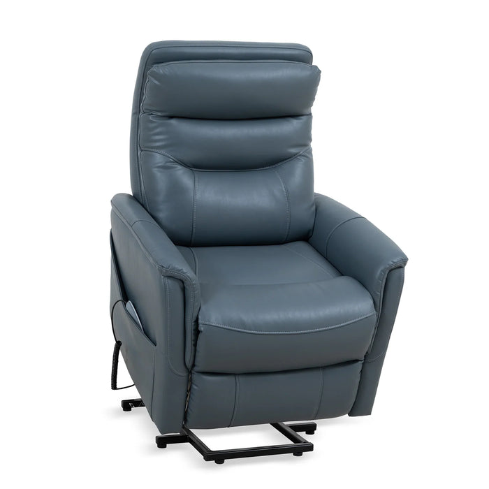 Modern Living - Gemini Power Lift Recliner with Articulating Headrest in Softy Azure (Set of 2) - MGEM#812LIFT-2-SFAZ