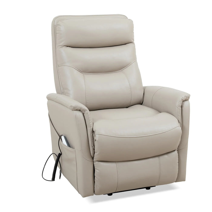 Modern Living - Gemini Power Lift Recliner with Articulating Headrest in Soft Ivory (Set of 2) - MGEM#812LIFT-2-SFIV