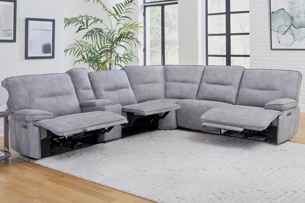 Modern Living - Gladiator Sectional Sofa in SKY - MGLA-PACKA(H)-SKY