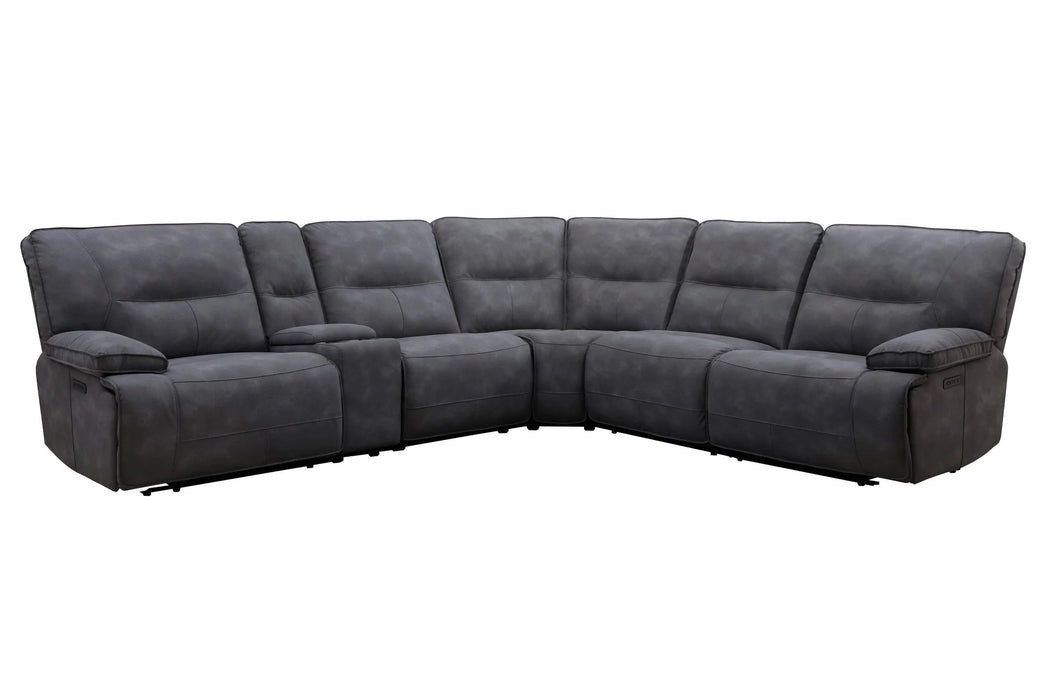 Modern Living - Gladiator 6 Piece Sectional Sofa in Cobalt - MGLA-PACKA(H)-CBL