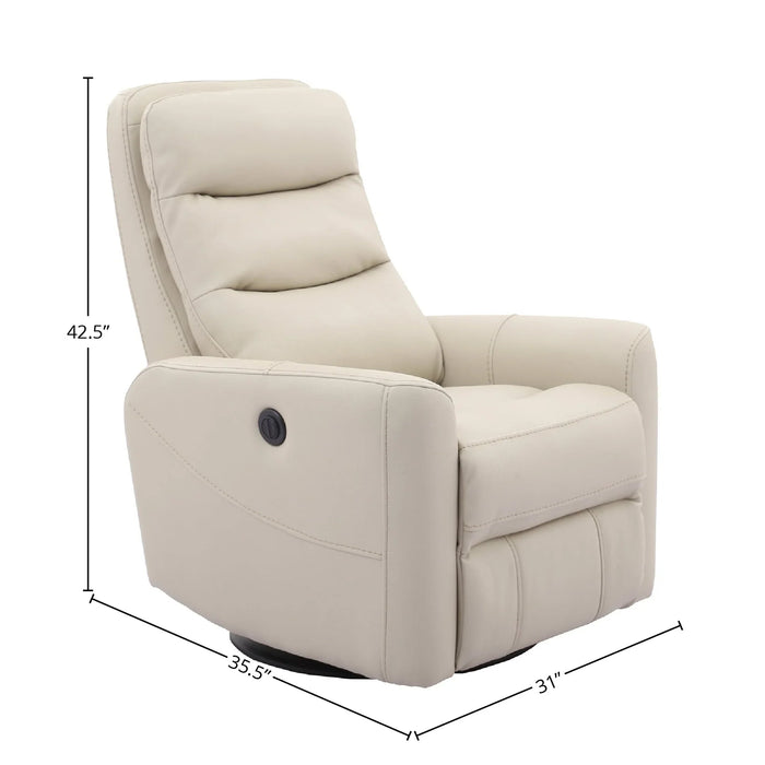 Modern Living - Hercules Swivel Glider Recliner in Oyster (Set of 2) - MHER#812GS-2-OYS