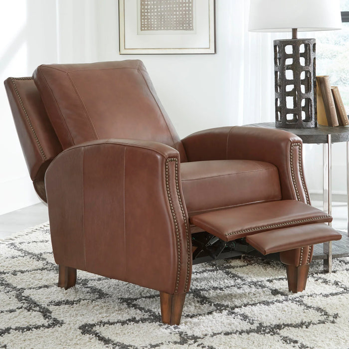 Modern Living - Hunter Manual Pushback Recliner in Chestnut Charm (Set of 2) - MHNT#812-CHCR