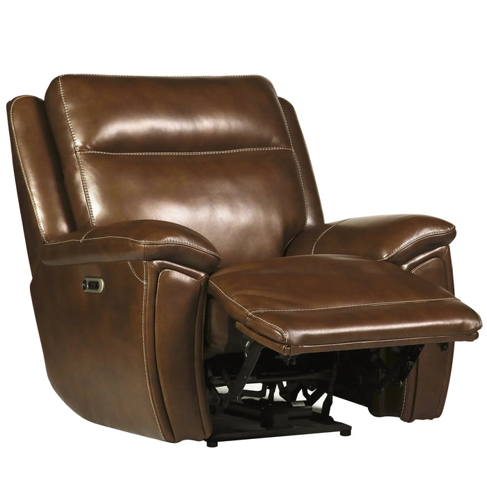 Modern Living - Jameson Power Zero Gravity Recliner in Hickory (Set of 2) - MJAM#812PHZ-HKRY