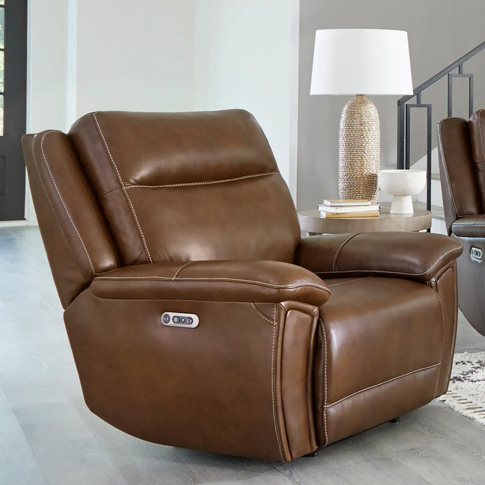 Modern Living - Jameson Power Zero Gravity Recliner in Hickory (Set of 2) - MJAM#812PHZ-HKRY