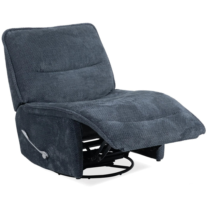 Modern Living - Leo Armless Recliner in Midnight Blue (Set of 2) - MLEO#810GS-MNBL