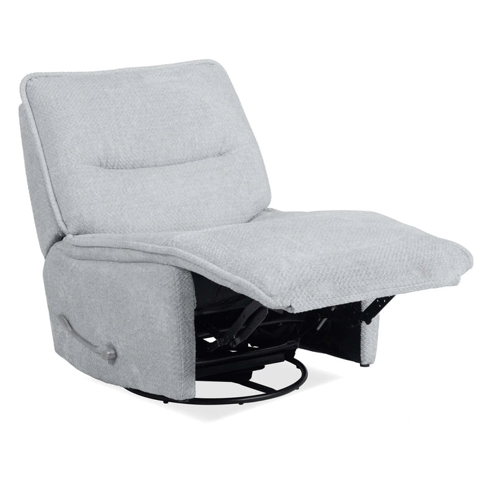 Modern Living - Leo Armless Recliner in Silver Fox (Set of 2) - MLEO#810GS-SLFX