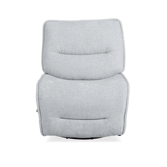 Modern Living - Leo Armless Recliner in Silver Fox (Set of 2) - MLEO#810GS-SLFX