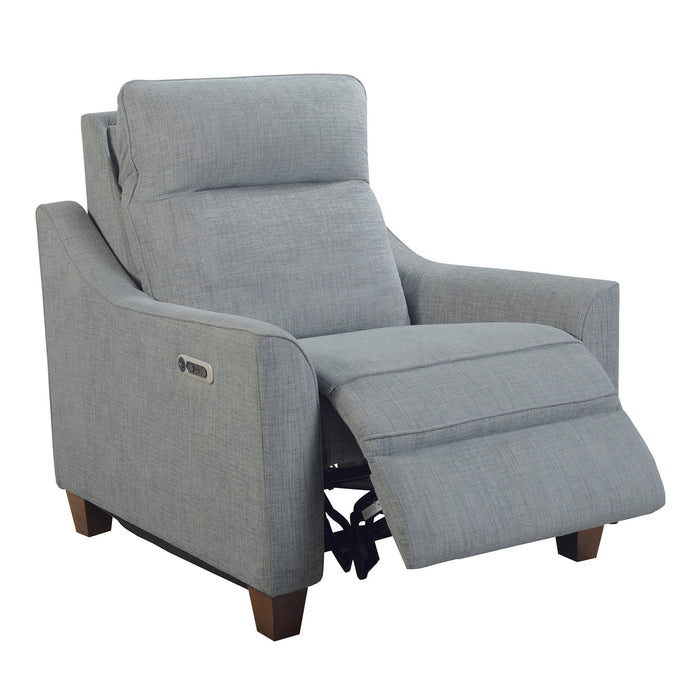 Modern Living - Madison Freemotion Power Cordless Recliner in Pisces Marine - MMAD#812PH-P25-PMA