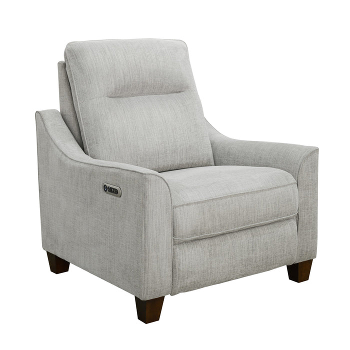 Modern Living - Madison Freemotion Power Cordless Recliner in Pisces Muslin - MMAD#812PH-P25-PMU