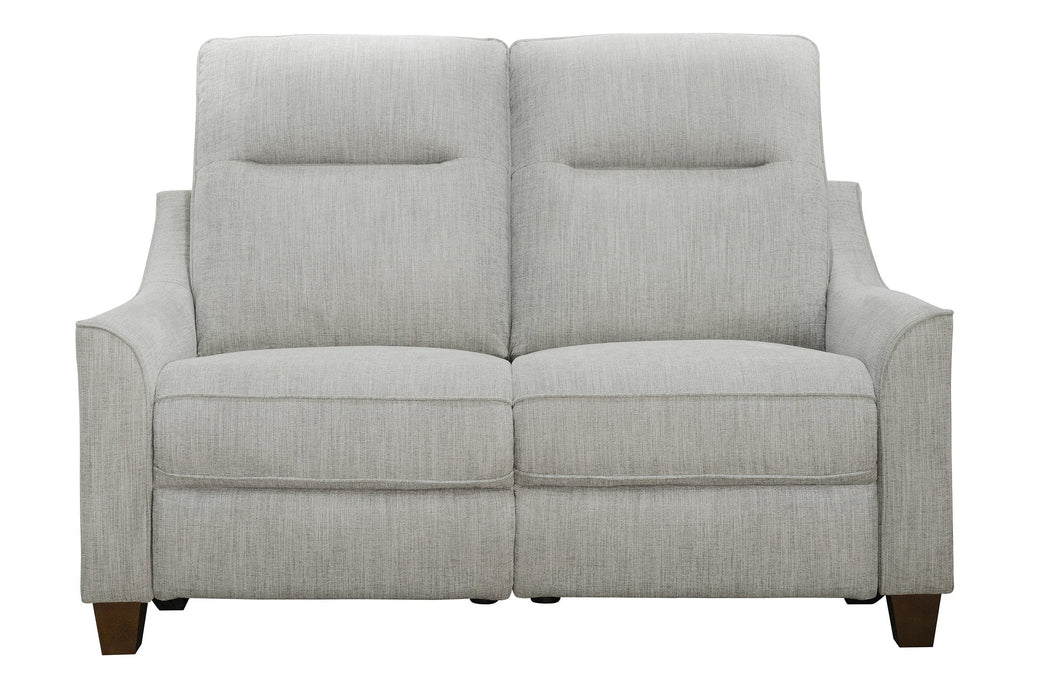 Modern Living - Madison Freemotion Power Cordless Loveseat in Pisces Muslin - MMAD#822PH-P25-PMU