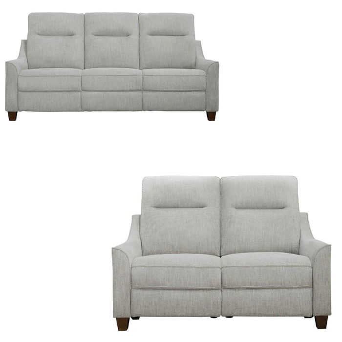 Modern Living - Madison 2 Piece Power Sofa Set in Pisces Muslin - MMAD#832PH-P25-PMU-2SET