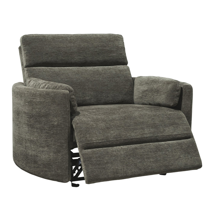 Modern Living - Radius Extra Wide Power Glider Recliner in Krypton (Set of 2) - Perfect Nursery Chair - MRAD#812GP-XL-2-KRY